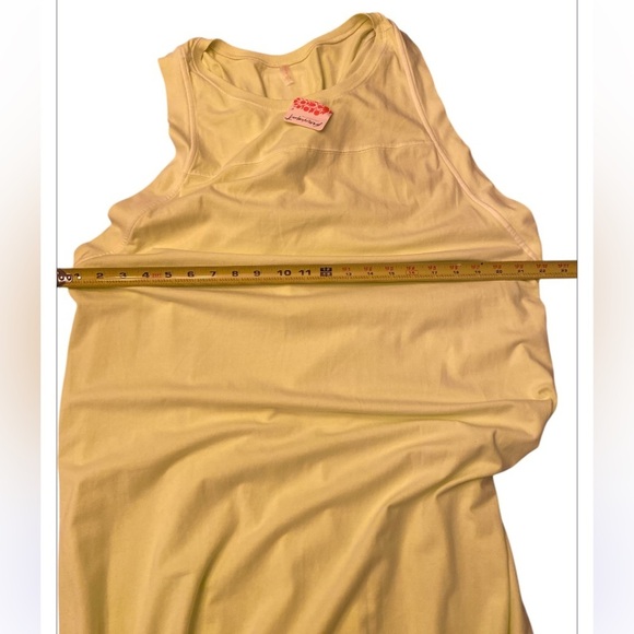 NWT FREE PEOPLE Movement Hot Shot Twisted Onesie Sour Citrus Size Large - Picture 6 of 7